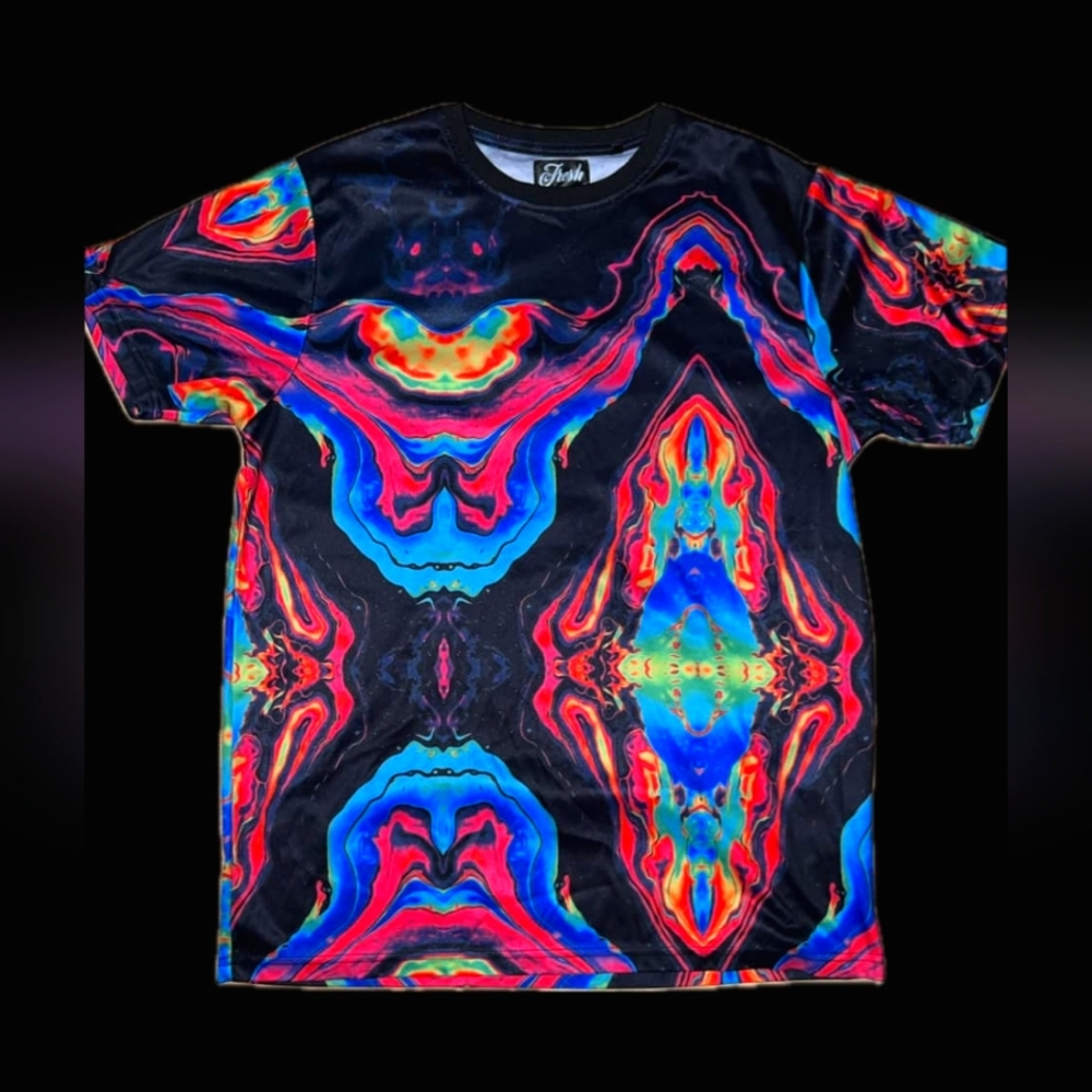 Psycho Vibrant Graphic T-Shirt